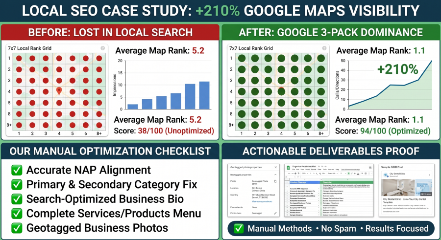 I will supercharge your Google Maps listing with expert local optimization