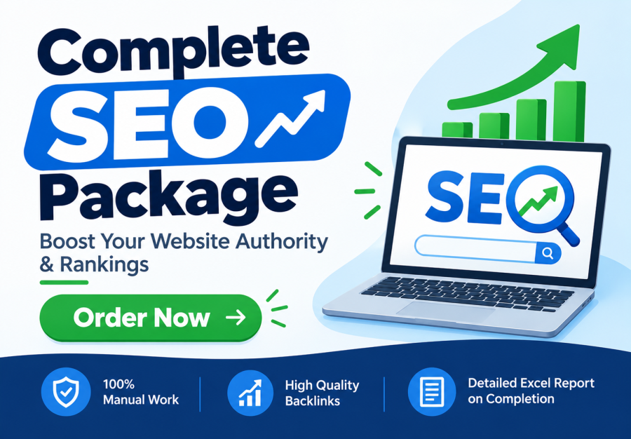 Complete SEO Backlink Package to Boost Website Authority and Rankings