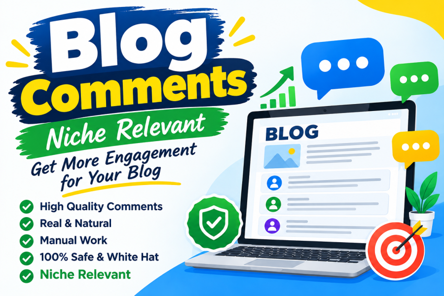 I Will Provide 150 Niche Relevant Blog Comments