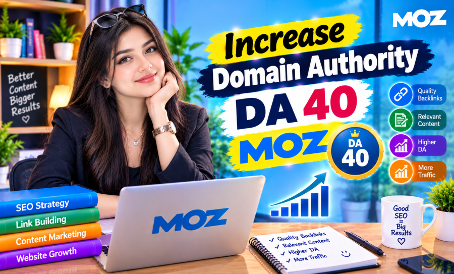 I will boost your Moz DA to 40