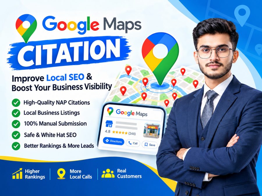 I will build 10000 Google Maps citations for GMB ranking and local SEO