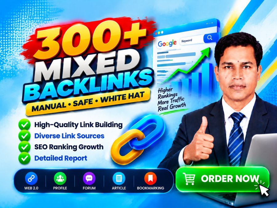 I will build 50 high quality mixed SEO backlinks for your website