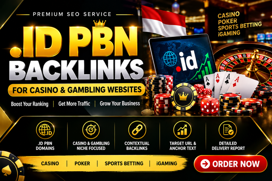 I Will Provide .ID PBN Backlinks for Casino, Gambling and iGaming SEO