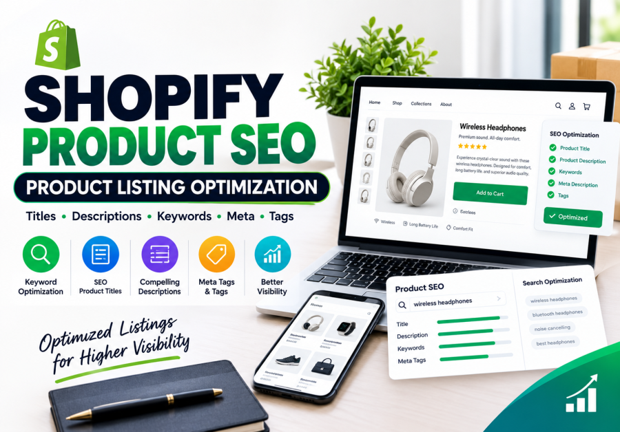 I will optimize Shopify product listings, descriptions, titles and product SEO