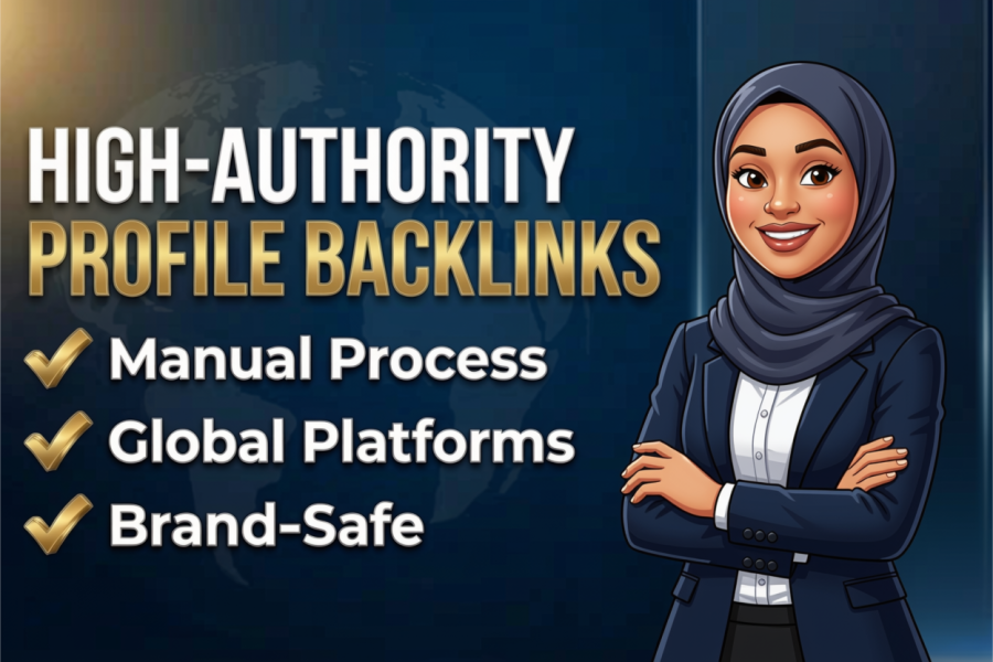 I will make premium quality 100 profile backlinks for website.