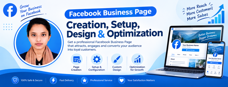 I will build and optimize your Meta Business Page with professional branding