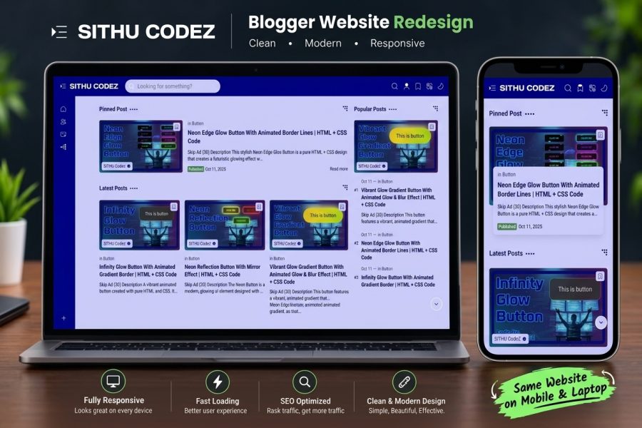I will design blogger template and customize blogspot website