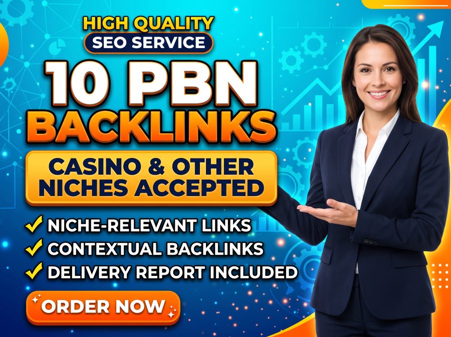I will build 10 high quality PBN backlinks for SEO