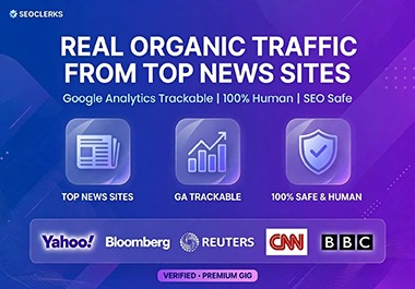 I Will Drive 30000+ Real Organic Traffic From Top News Authority Sites
