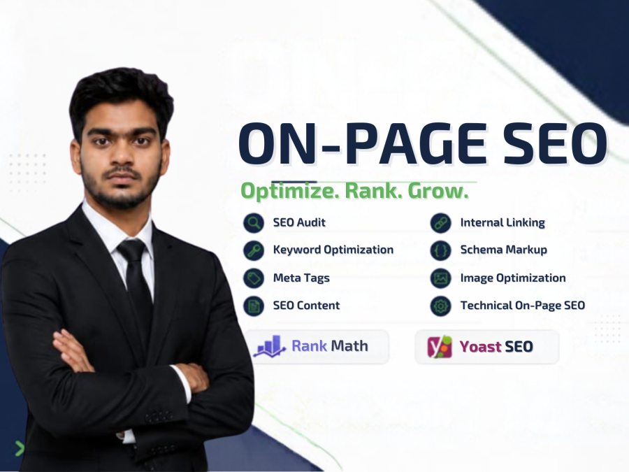 I will do effective Onpage SEO, Rank math SEO, Yoast seo optimization for your website