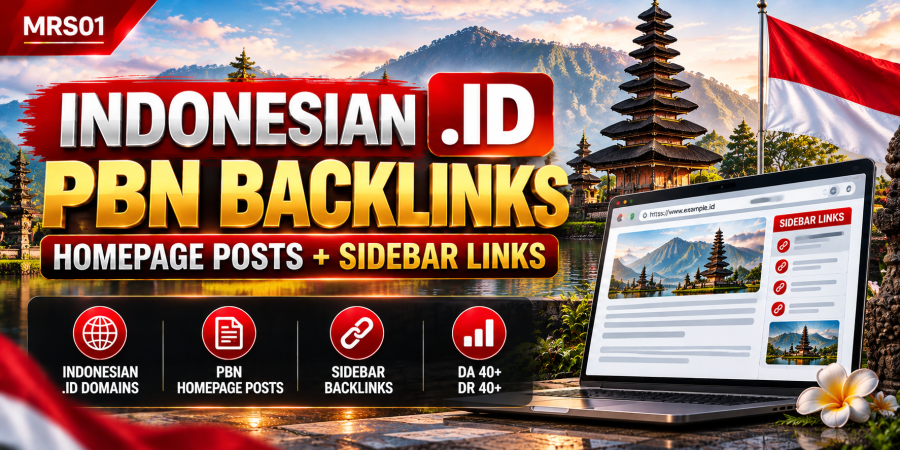 High-Authority Indonesian .ID PBN Homepage Posts & Sidebar Backlinks