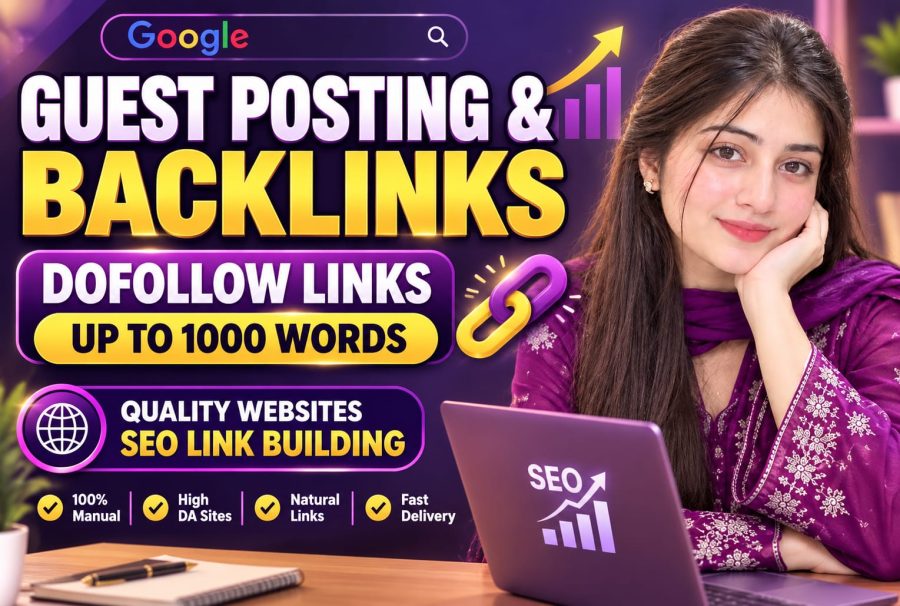 I Will Publish High DA Premium Guest Posts for SEO Backlinks
