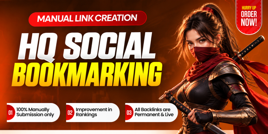 HQ Social Bookmarking | Manual Social Bookmarking Backlinks | SEO