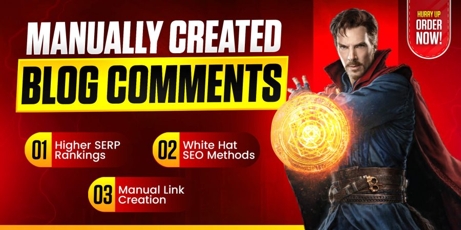 High Quality Blog Comment Backlinks | Manual SEO Link Building