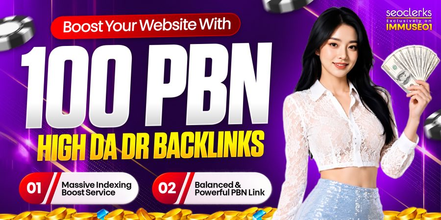 I Will Build 100 Premium Manual PBN Backlinks To Improve Your Website SEO Authority & Ranking
