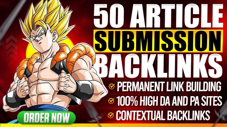 50 Manual Article Submissions With SEO Backlinks