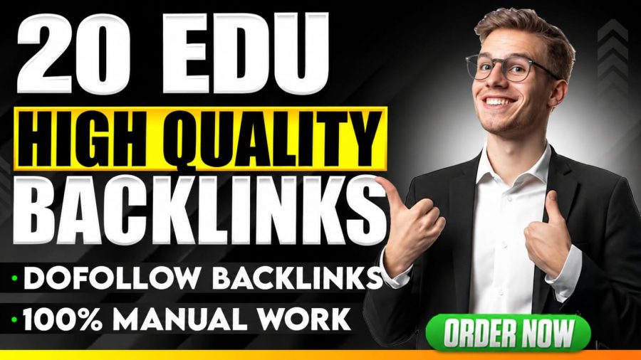 20 Premium EDU Backlinks From High Authority Sites