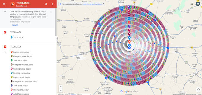 I will build 100000 Google Maps citations for GMB and local SEO