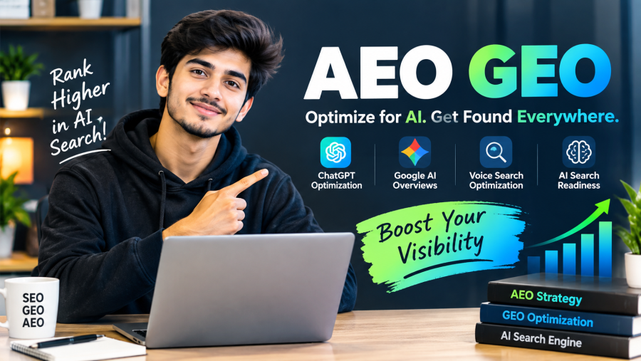 AEO & GEO Optimization for Better AI Search Visibility