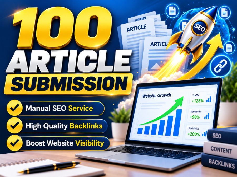 100 High Quality Article Submissions for SEO Backlinks