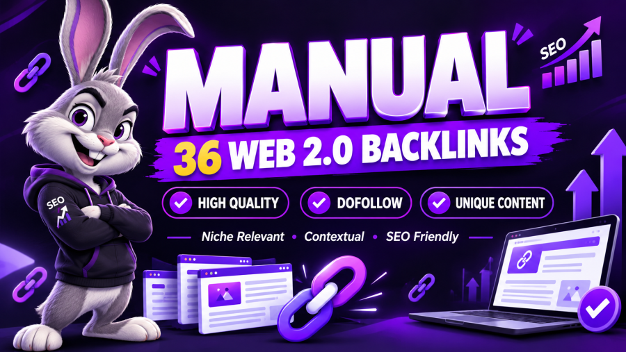 I Will Build 36 Manual High Quality Web 2.0 Dofollow Backlinks with Unique Content