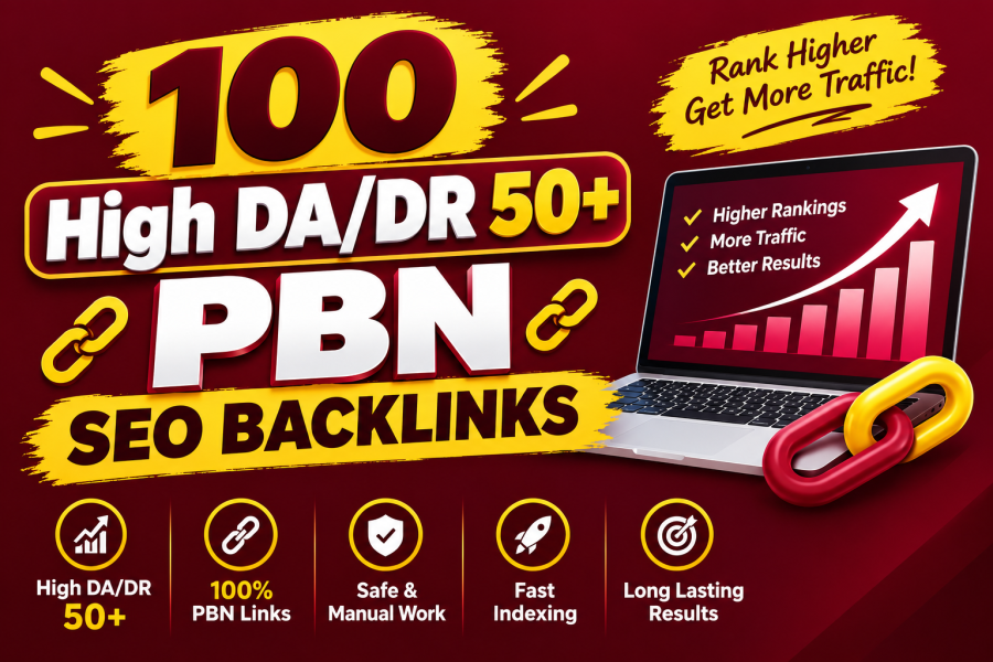 Boost Your Website with 100 High DA/DR 50+ PBN SEO Backlinks.