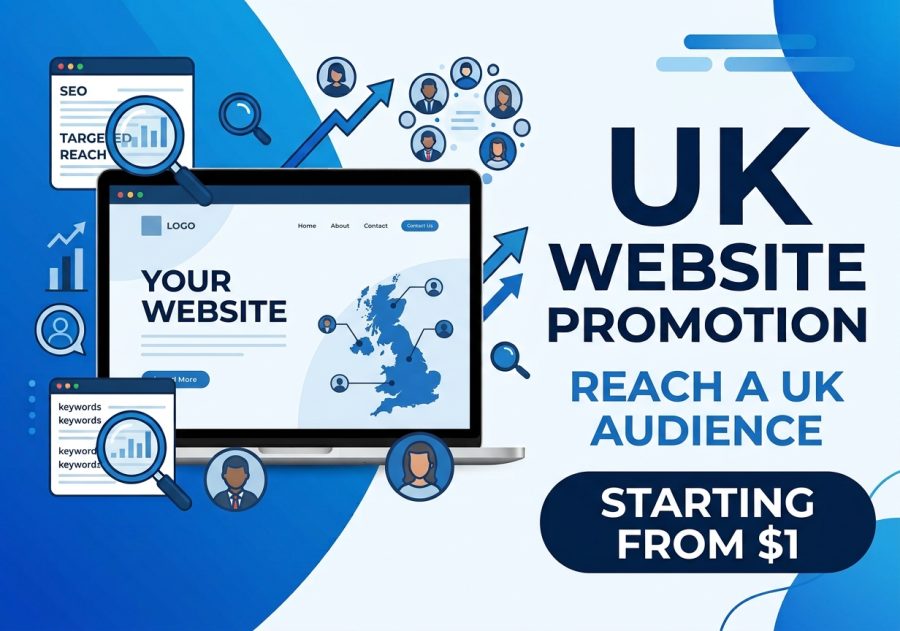 Promote your website to a UK audience for a starter campaign.