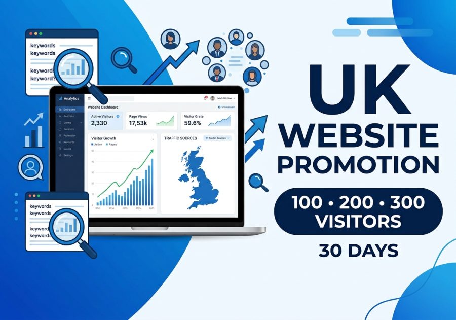 I will promote your website to a UK audience