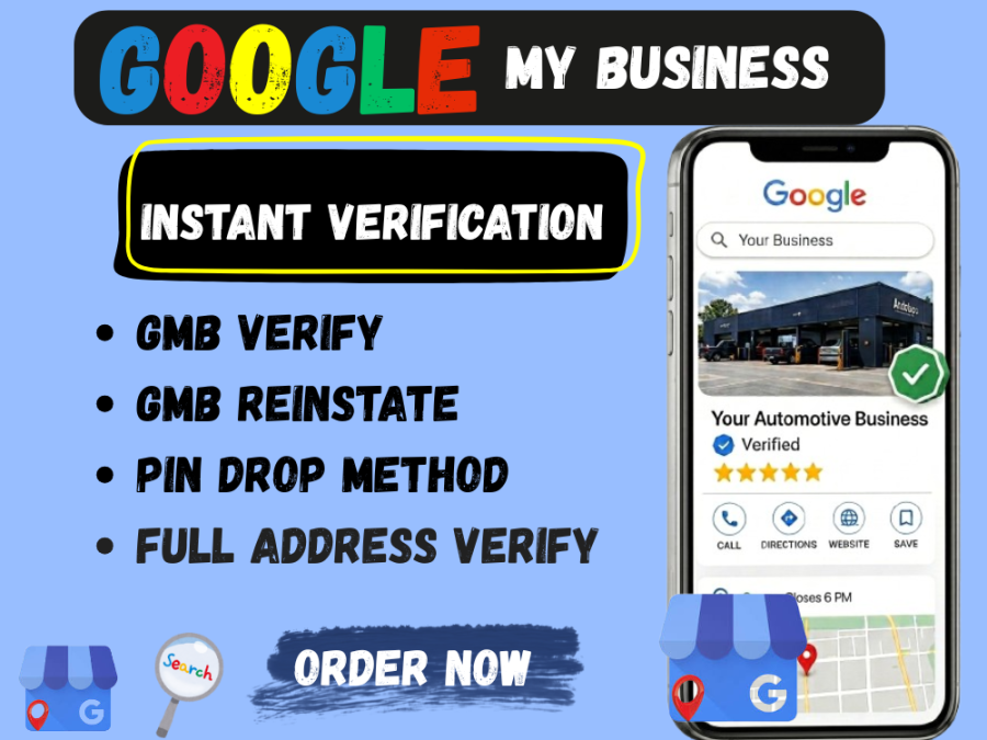 You will get set up, optimize, rank bulk verify google business profiles, local citation