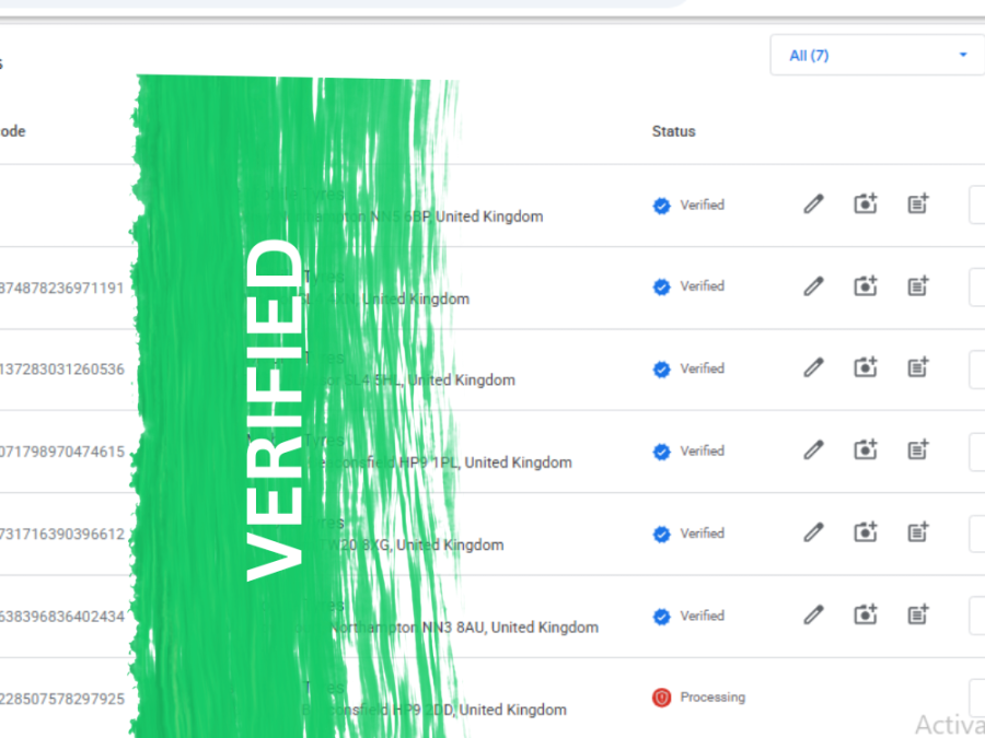 You will get set up, optimize, rank bulk verify google business profiles, local citation