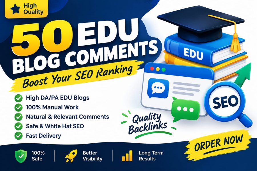I Will Create 50 Manual EDU Backlinks for Your Website SEO