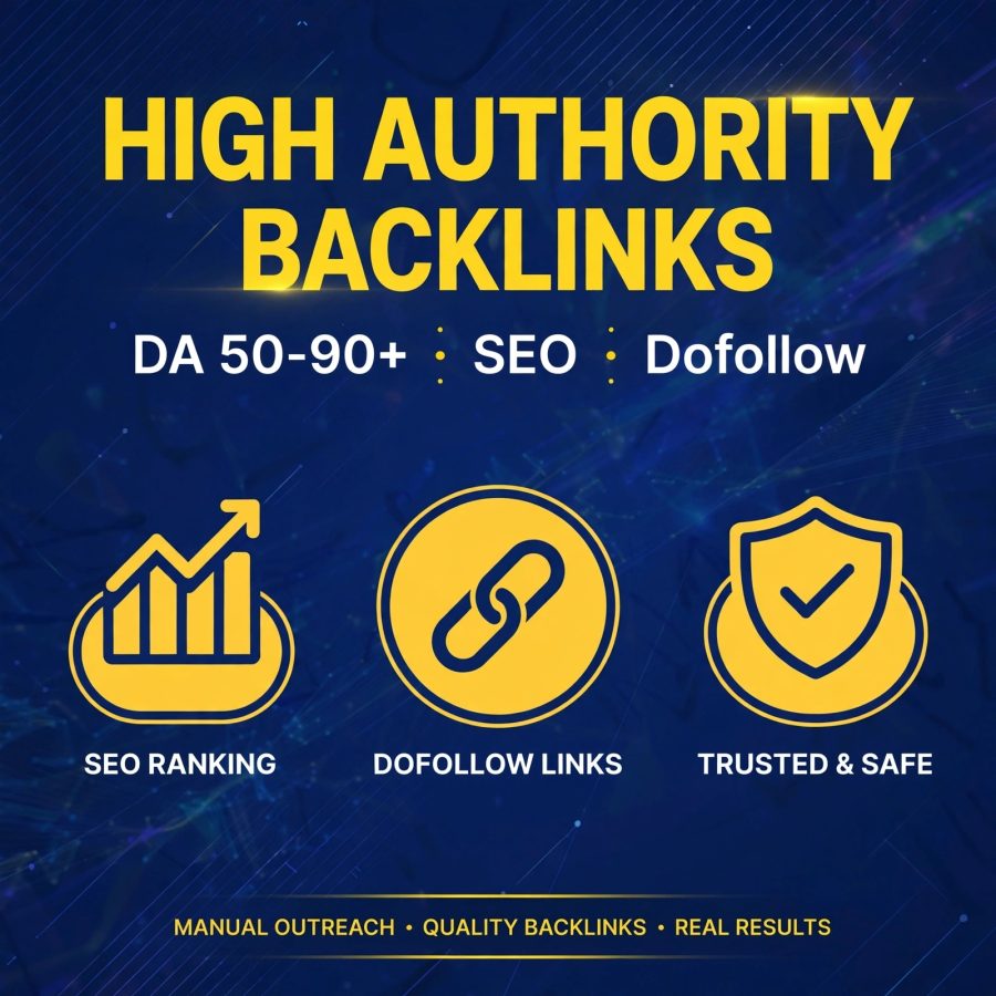 I will do 1 DA 50+ dofollow SEO backlink
