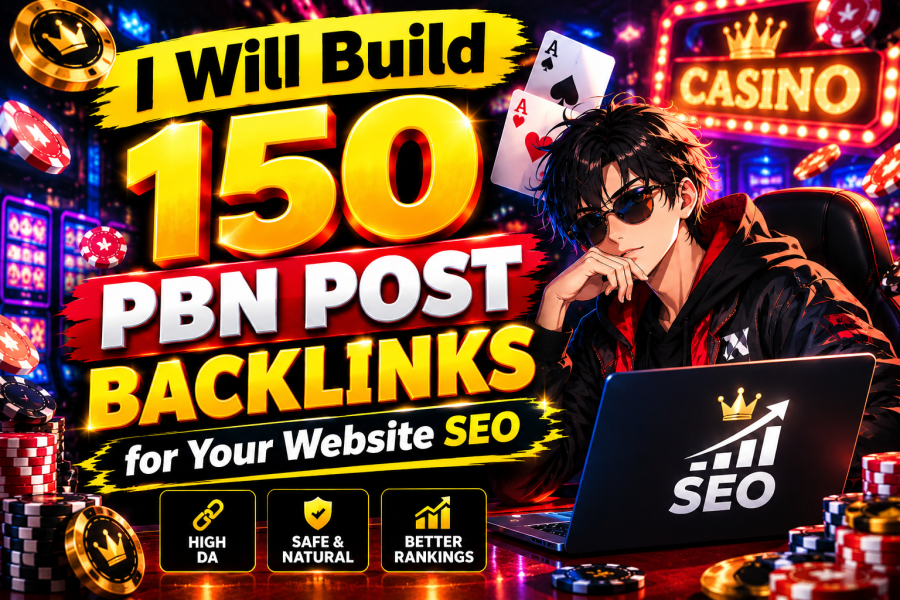 I Will Create 150 PBN Post Backlinks for Your Website SEO