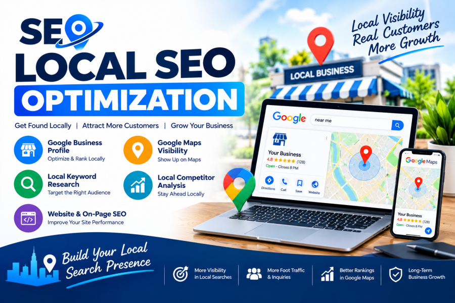 I will optimize your website and Google Business Profile for local SEO
