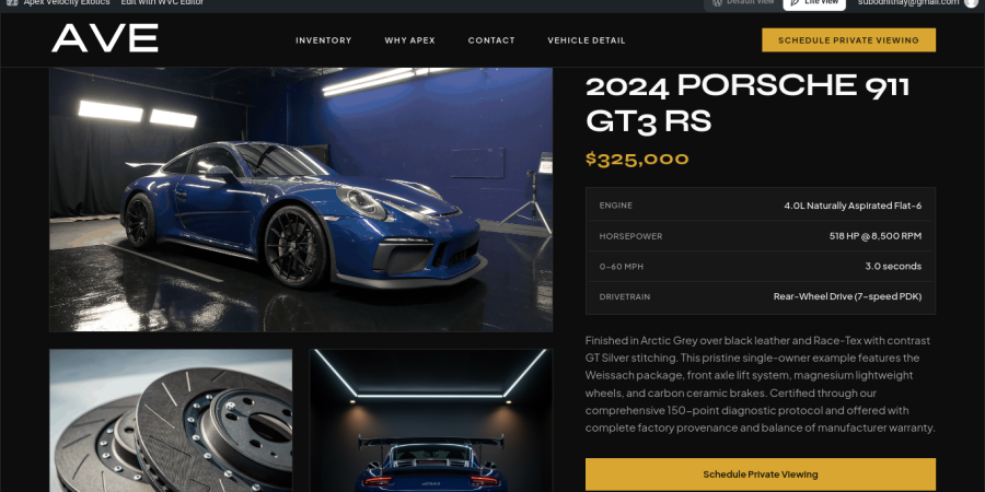 I will build a high converting luxury custom website for any business