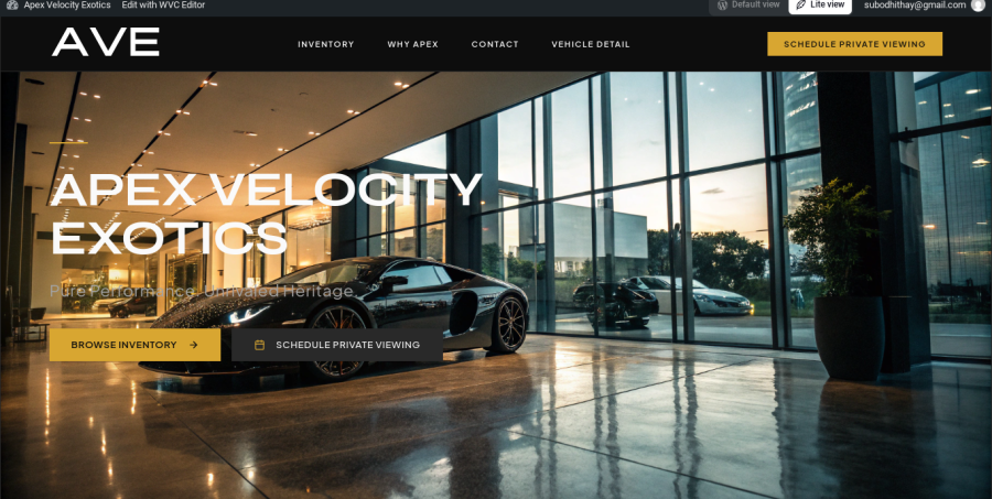 I will build a high converting luxury custom website for any business