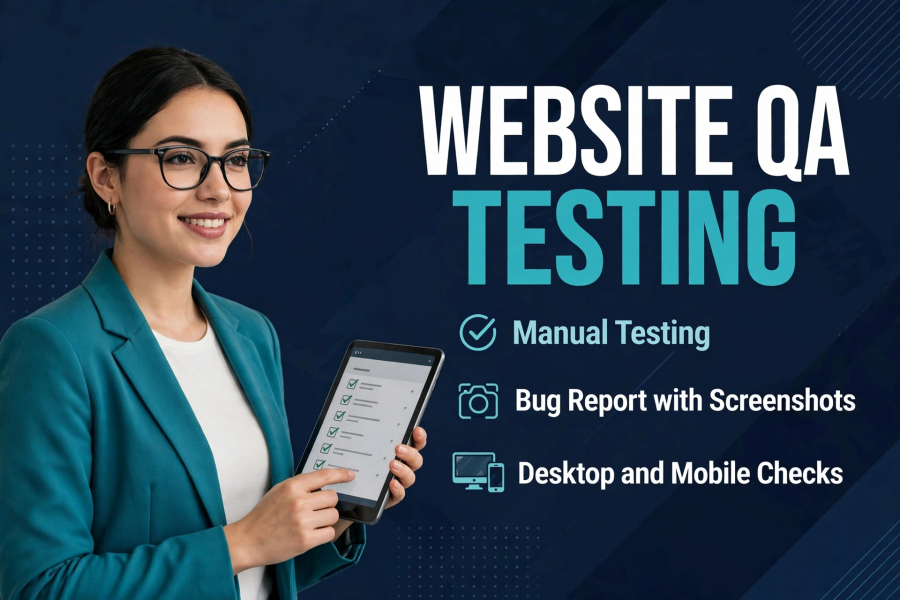 I will manually test your website and deliver a clear bug report