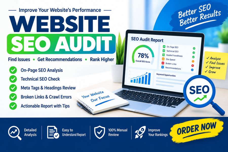 I Will Audit Your Website and Find SEO Issues