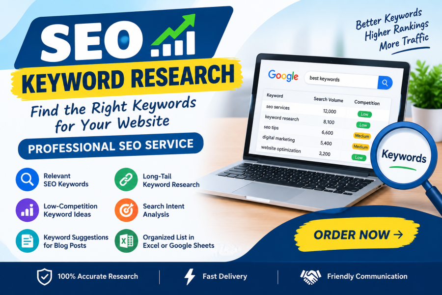 I Will Find Profitable Long Tail Keywords for SEO