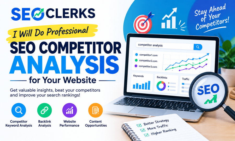 I Will Do Professional SEO Competitor Analysis for Your Website