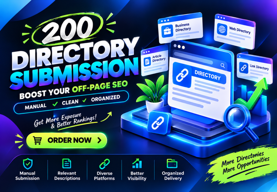 I Will Do 200 Manual Directory Submissions for Your Website