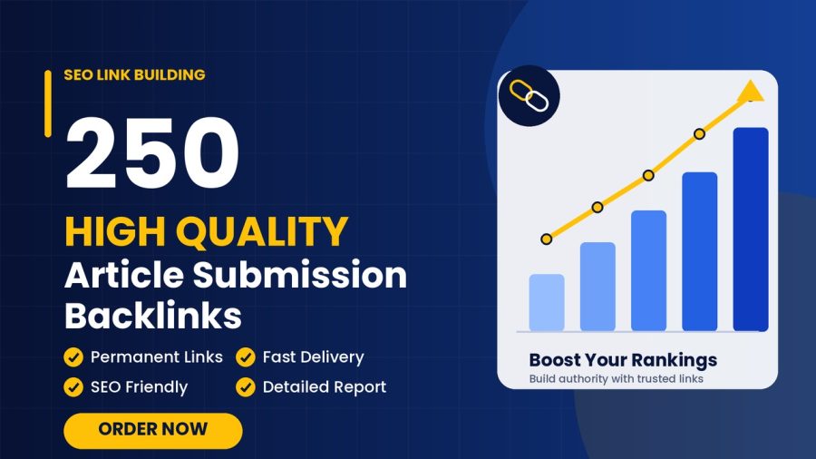  I Will Build 250 Article Submission Backlinks to Strengthen Your Website SEO
