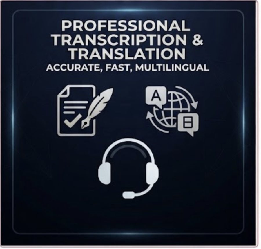 I will do professional audio transcription and translation