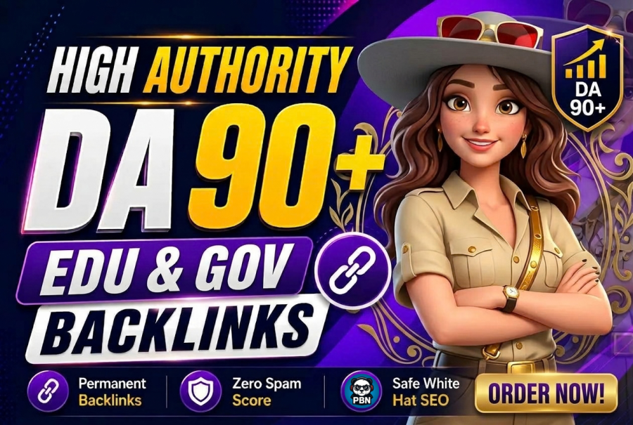 Get 150 High Authority DA 90 EDU & GOV With 500 High-Quality Mix Backlinks for Stronger Ranking 