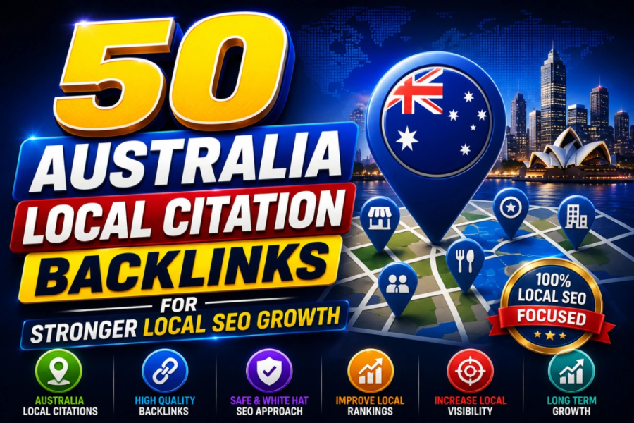 50 Australia Local Citation Backlinks for Stronger Local SEO Growth