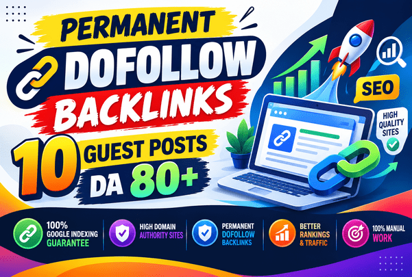 10 Premium Guest Post Backlinks on DA 80+ Authority Sites &ndash; Boost Your SEO Rankings
