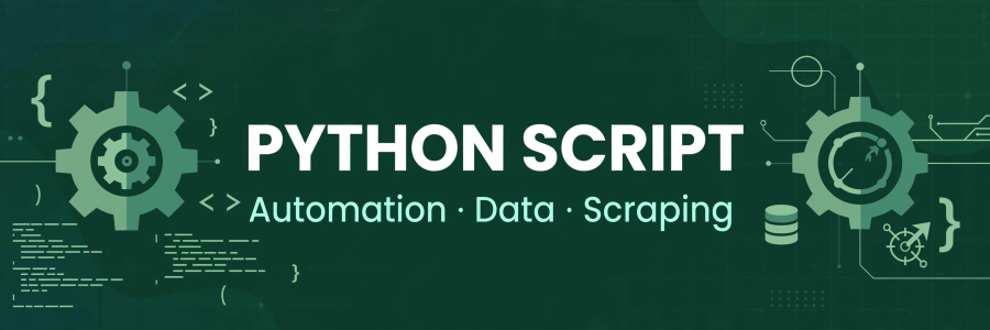 I will write a custom Python automation script