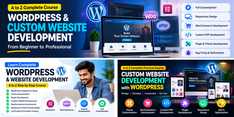I will develop customize and fix your WordPress or custom website