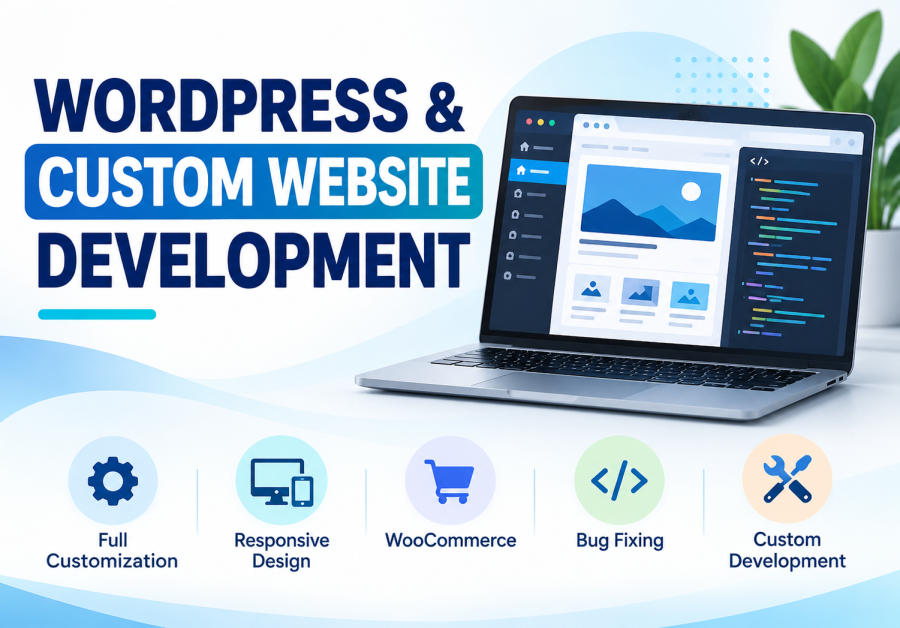 I will develop customize and fix your WordPress or custom website