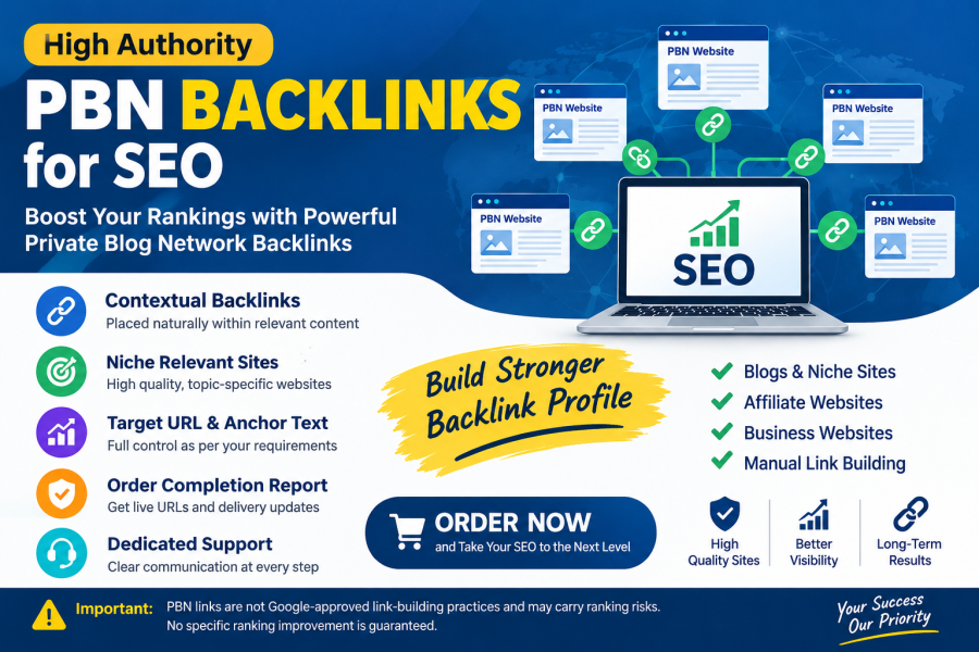 High Authority PBN Backlinks for SEO